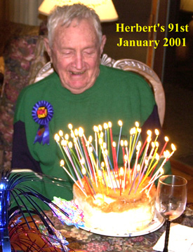 Herbert Jahncke at 91